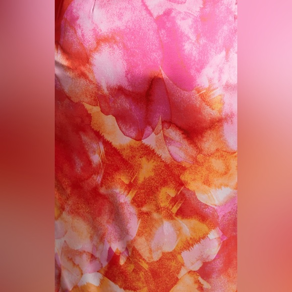 Showpo Vibrant Orange and pink skirt Set - Picture 9 of 11